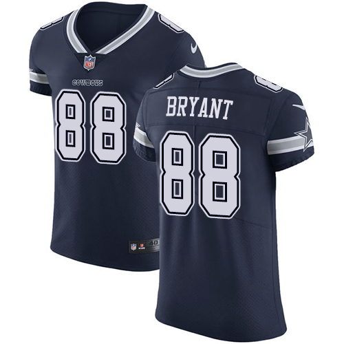 Nike Cowboys #88 Dez Bryant Navy Blue Team Color Men's Stitched NFL Vapor Untouchable Elite Jersey - Click Image to Close
